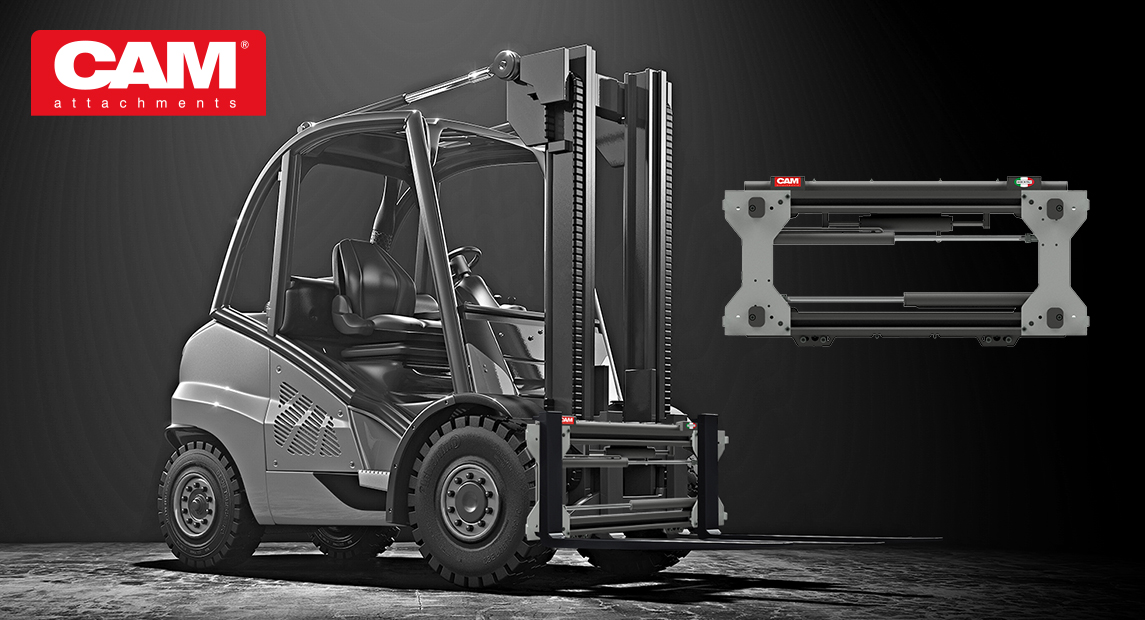 CAM 属具推出全新调距叉：：：提升搬运精度与清静性